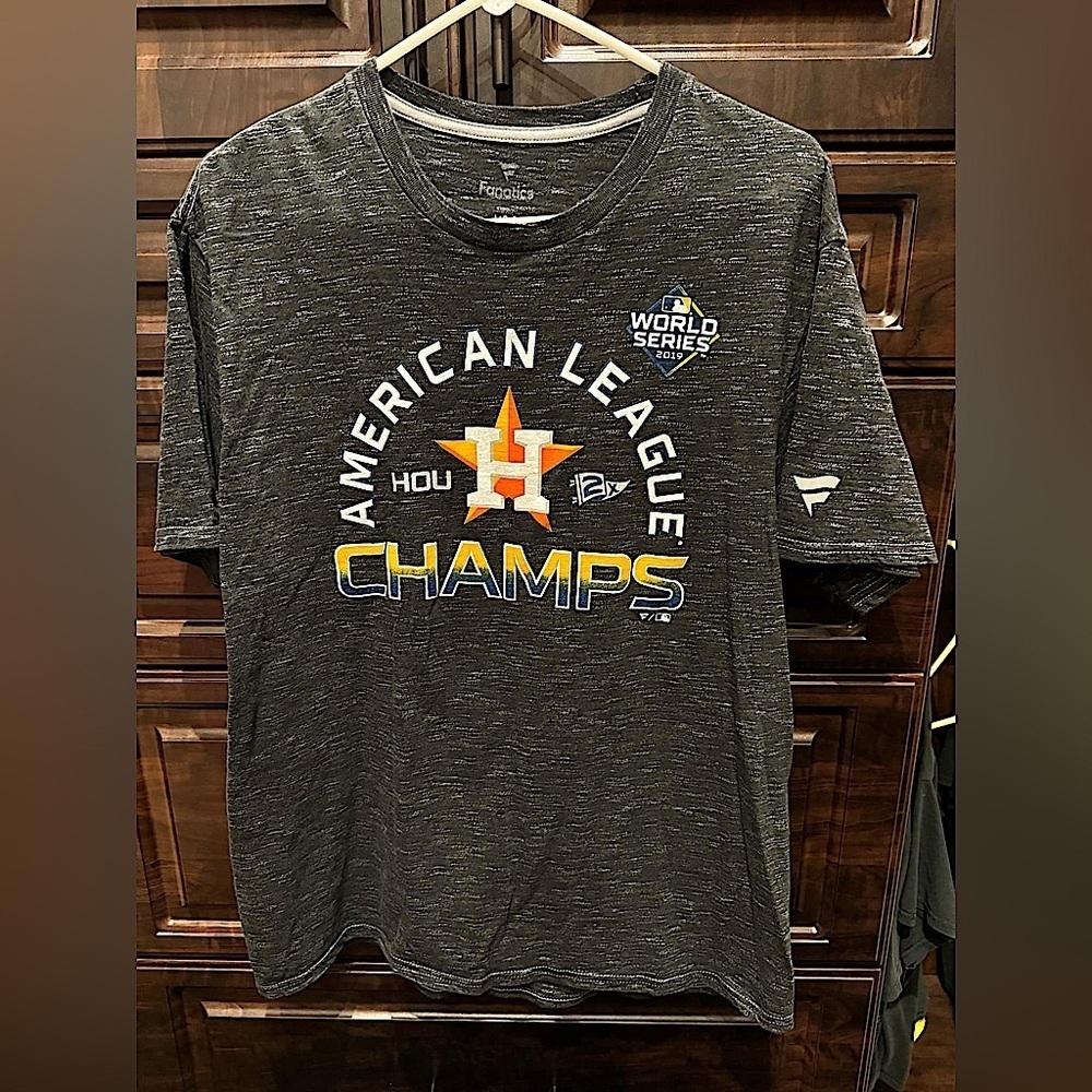 Fanatics Houston Astros champions shirt  LARGE